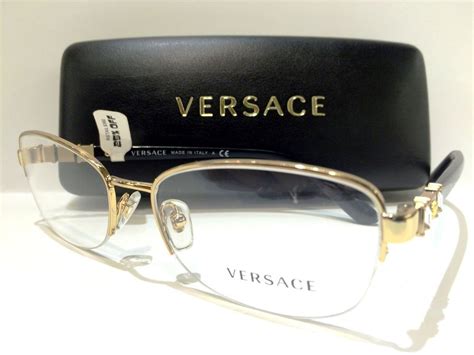 used versace eyeglass frames crown on side|authentic Versace eyeglasses.